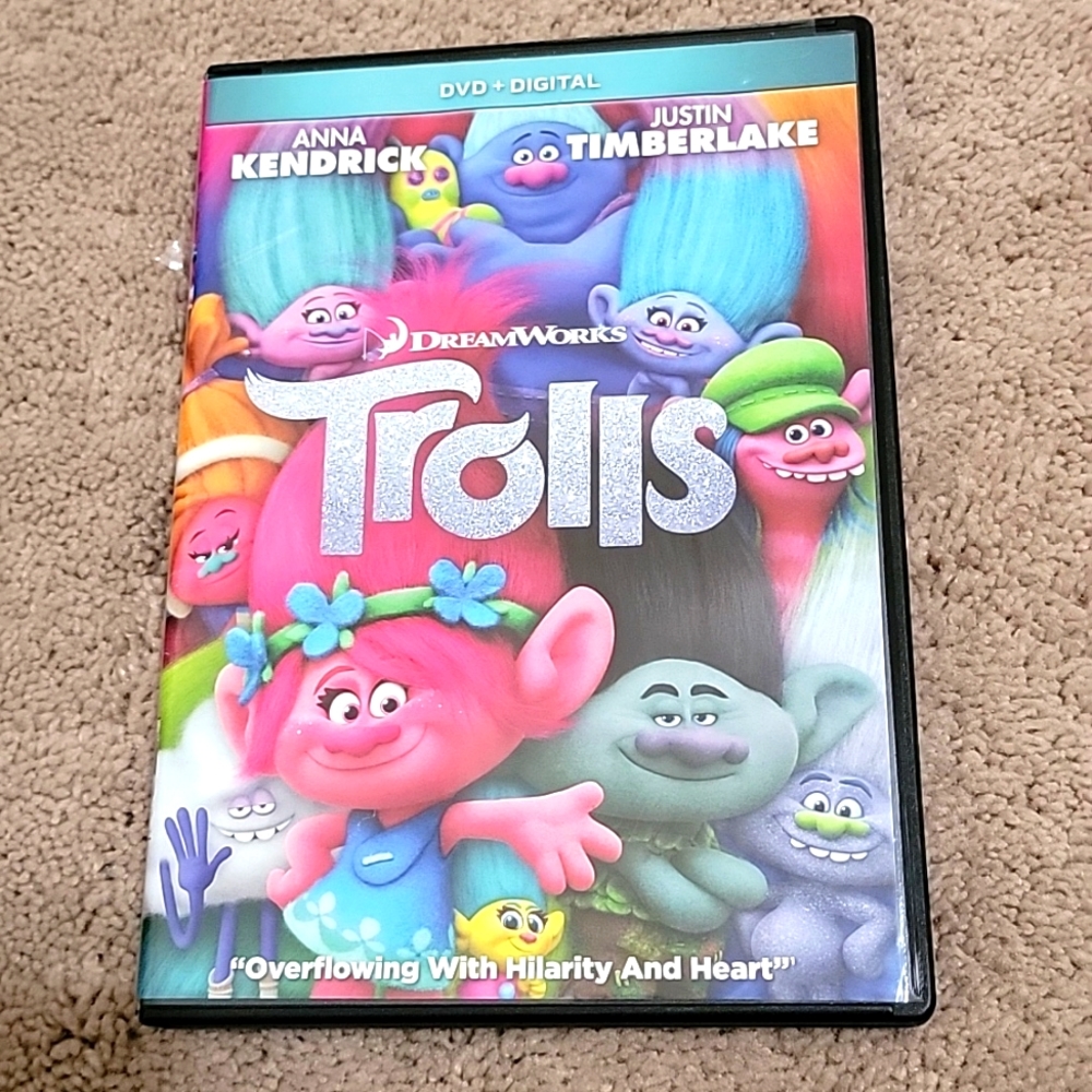 DVD "TROLLS" Dreamworks Movie